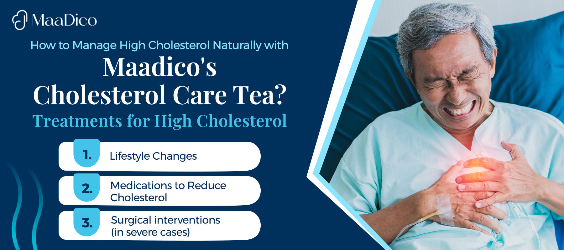 How to Manage High Cholesterol Naturally with Maadico's Cholesterol Care Tea?