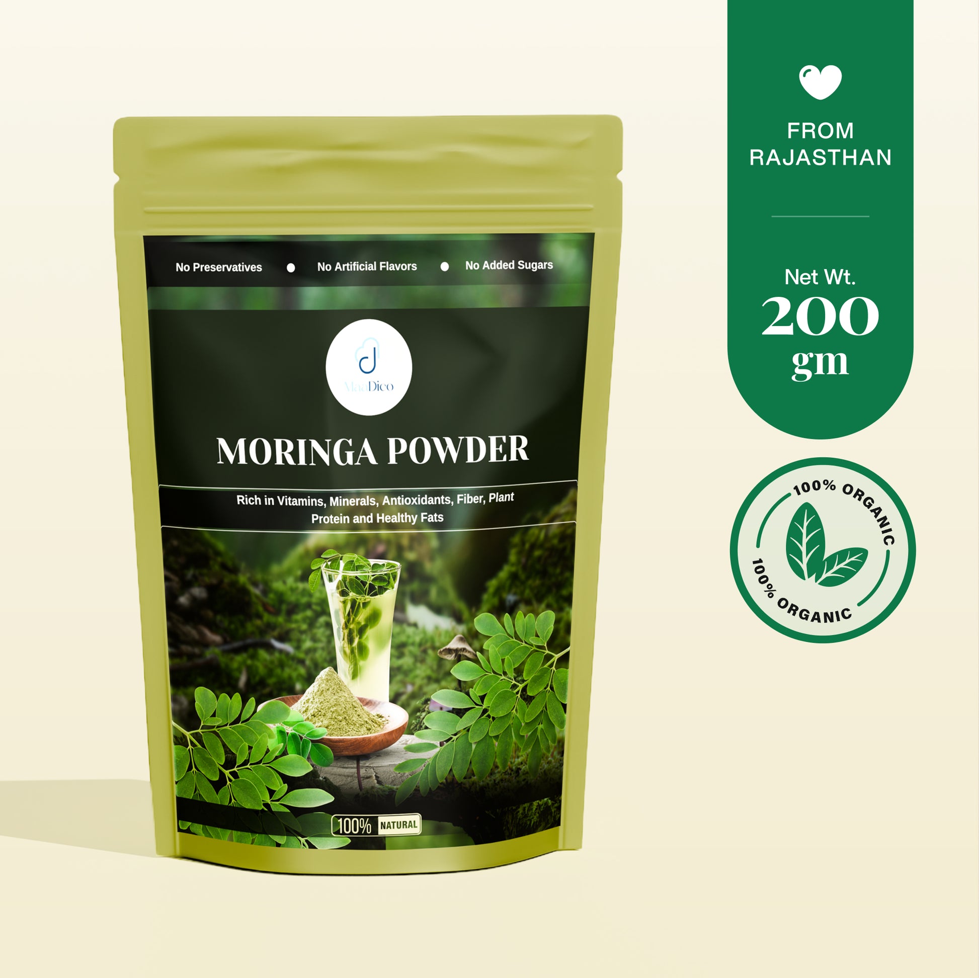 Best Organic Moringa Powder 