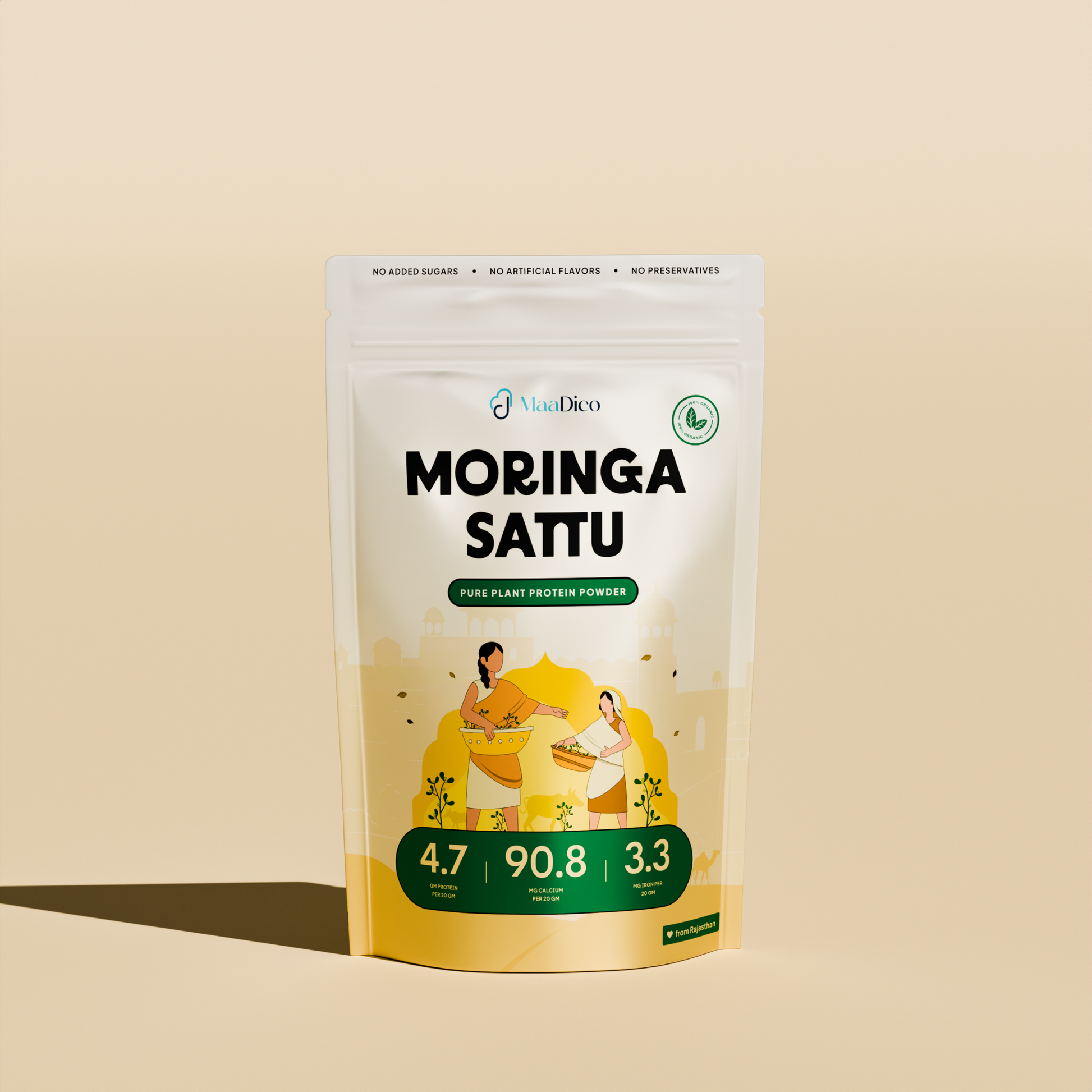 Moringa Sattu Powder for Weight Management